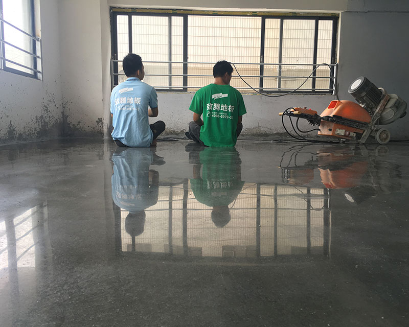 深圳水磨石地面施工队图片